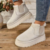 Sleek Step Ankle Slip-On Boots with Signature Sole
