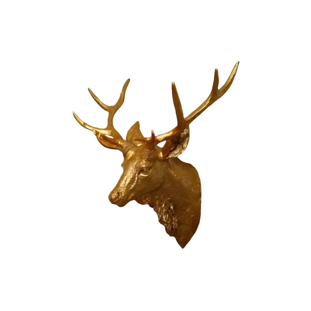 Majestic Deer Head Wall Decor