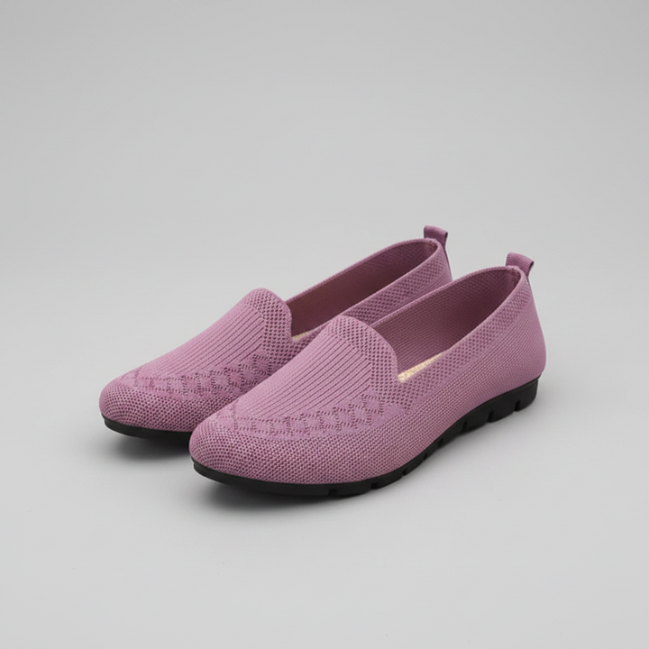Comfortable Slip-On Knit Shoes for Everyday Wear – Stylish and Breathable