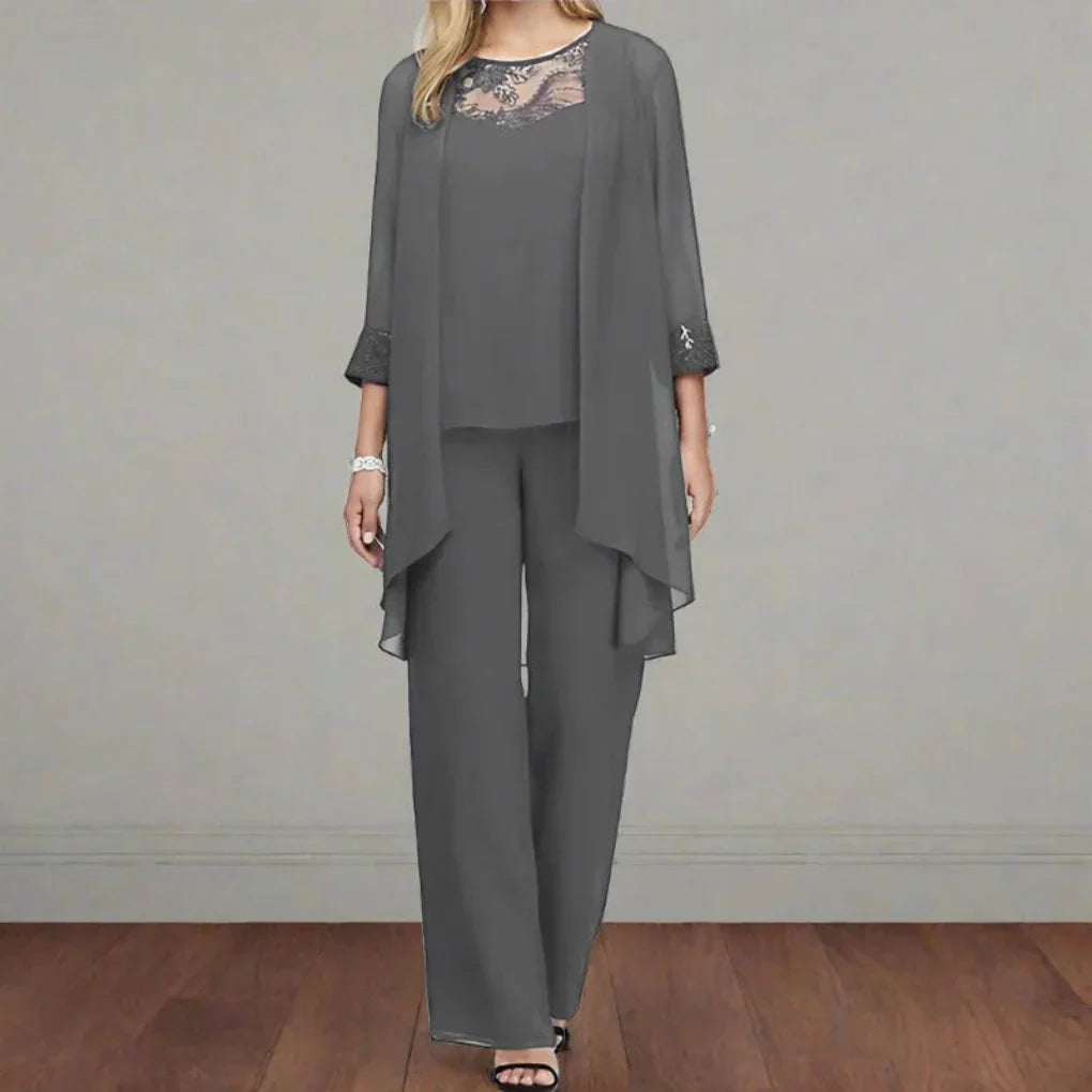 Women’s Two-Piece Set – Coordinated Modern Style